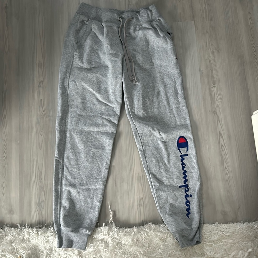 Champion grey sweatpants size M